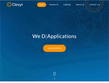 Tablet Screenshot of clevyr.com